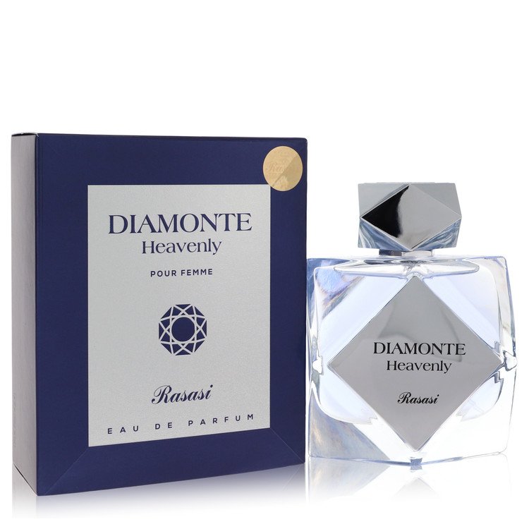 Rasasi Diamonte Heavenly by Rasasi Eau De Parfum Spray 3.3 oz para Mulher