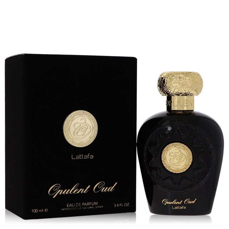 Lattafa Opulent Oud de Lattafa Eau De Parfum Spray (Unisex) 3.4 oz para hombres