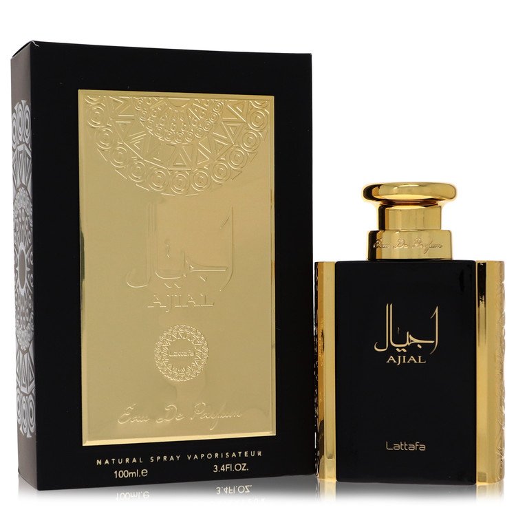 Lattafa Ajial by Lattafa Eau De Parfum Spray 3,4 oz pentru bărbați