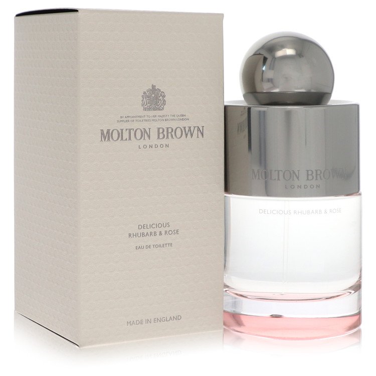 Delicioso ruibarbo y rosa de Molton Brown Eau De Toilette Spray 3.3 oz para mujeres