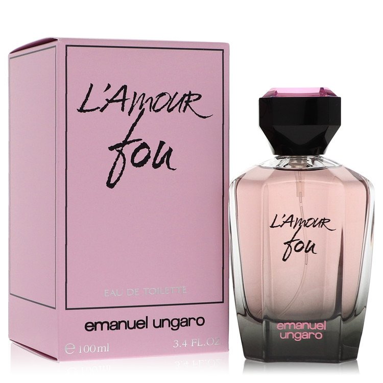 L Amour Fou par Ungaro Eau de Toilette Vaporisateur 3.4 Oz pour Femmes