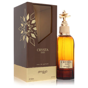 Afnan Zimaya Crysta Oud de Afnan Eau De Parfum Spray (Unisex) 3.4 oz para hombres