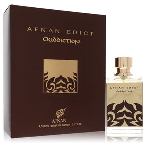 Afnan Edict Ouddiction by Afnan Extrait De Parfum Spray (Unisex) 2,7 oz pentru femei