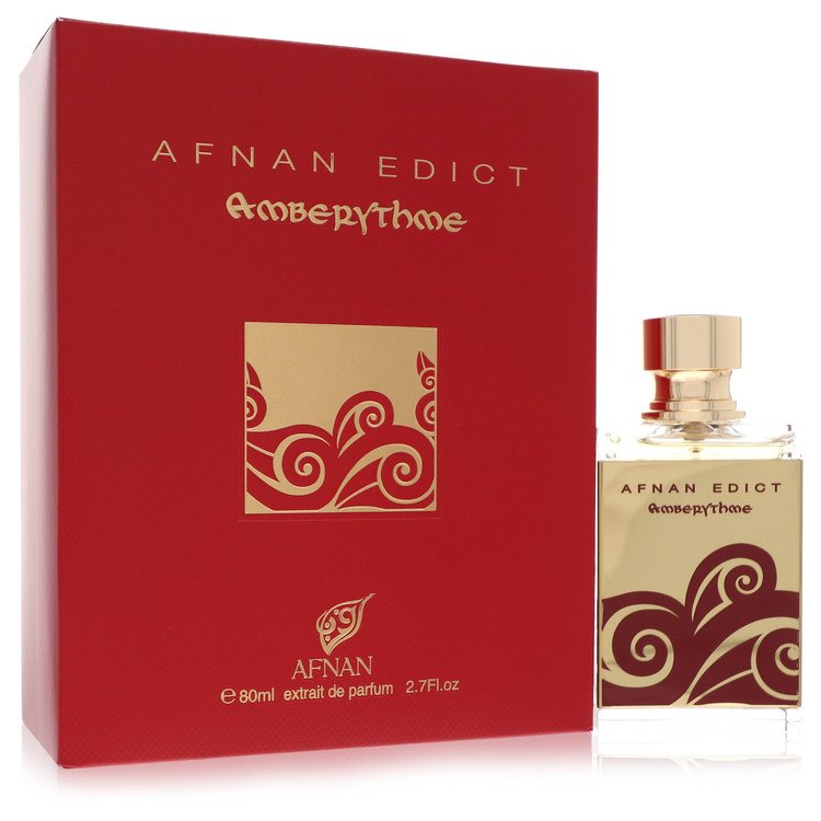 Afnan Edict Amberythme par Afnan Extrait De Parfum Spray (Unisexe) 2,7 oz pour femmes