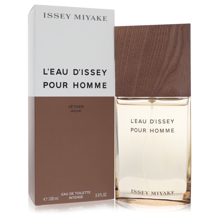 Туалетная вода-спрей L'eau D'issey Pour Homme Vetiver от Issey Miyake, интенсивная туалетная вода-спрей, 3,3 унции для мужчин