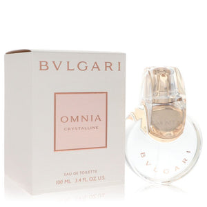 Omnia Crystalline de Bvlgari Eau De Toilette Spray 3.4 oz para mujer