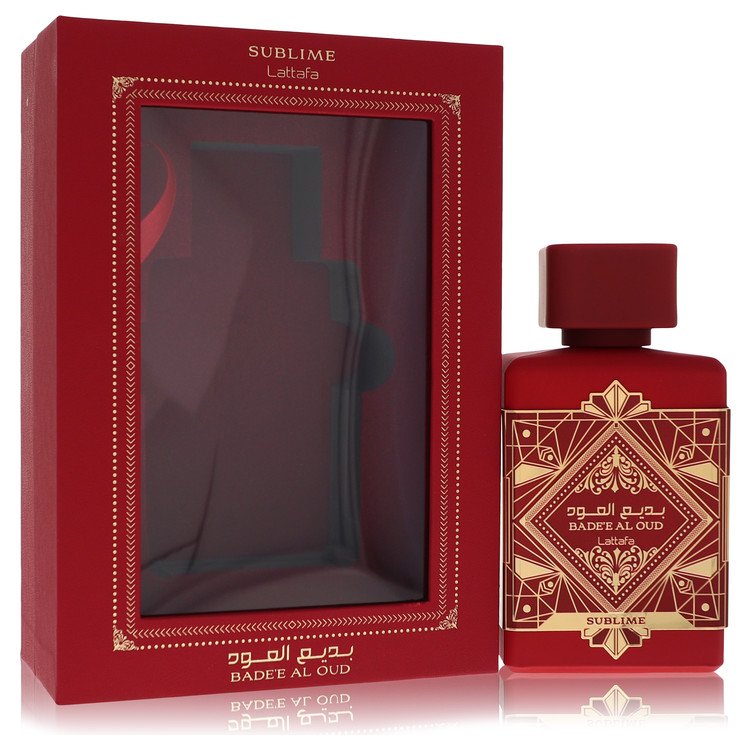 Lattafa Badee Al Oud Sublime de Lattafa Eau De Parfum Spray 3.4 oz pentru bărbați