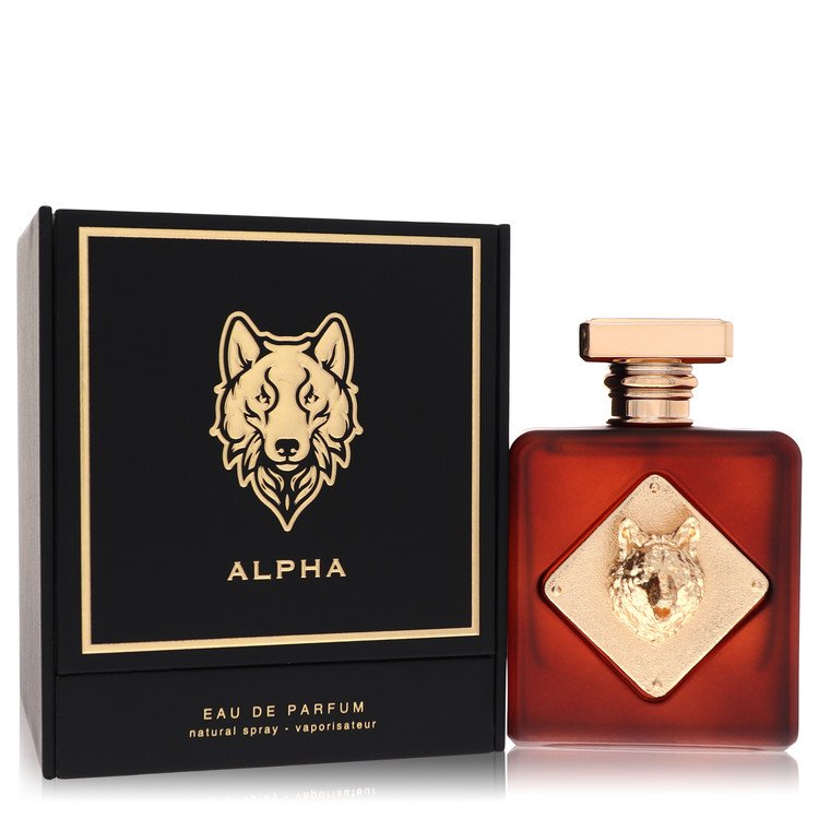 Woda perfumowana w sprayu Fragrance World Alpha firmy Fragrance World 3,4 uncji dla mężczyzn