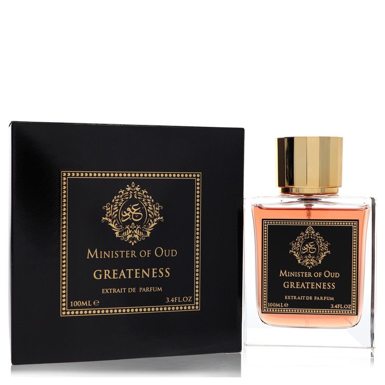 Minister of Oud Greatness de Fragrance World Extrait de Parfum Spray 3.4 oz pentru bărbați