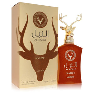 Lattafa Al Noble Wazeer da Lattafa Eau De Parfum Spray (unissex) 3,4 onças para mulheres