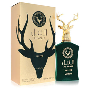 Lattafa Al Noble Safeer by Lattafa Eau De Parfum Spray (Unisex) 3,4 oz pentru bărbați