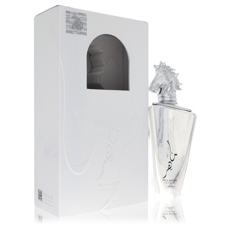 Lattafa Maahir Legacy by Lattafa Eau De Parfum Spray 3,4 oz pentru bărbați