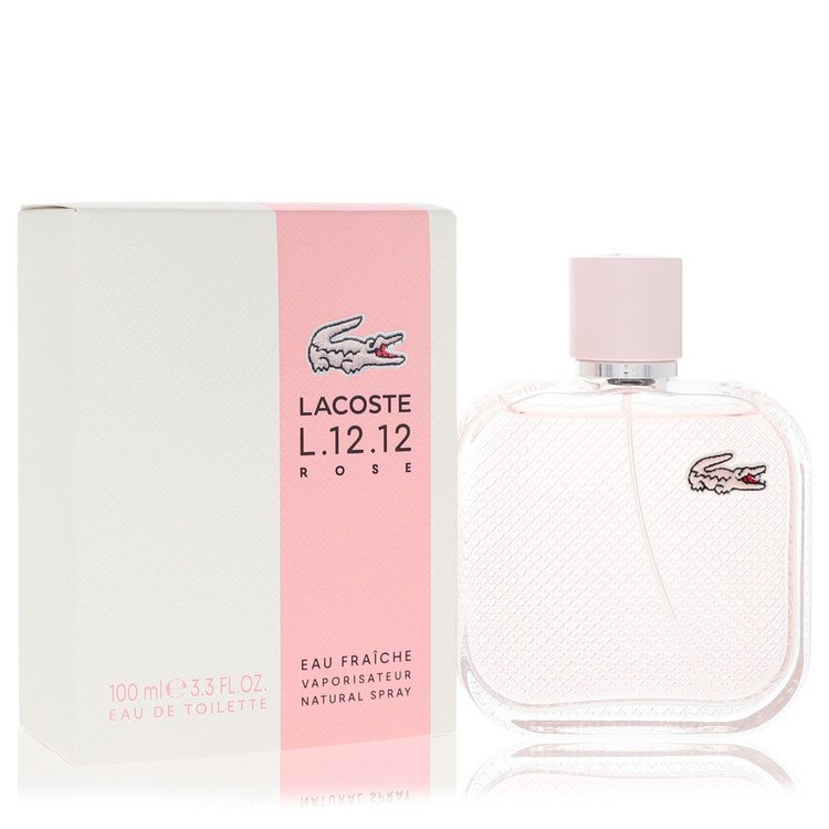 Lacoste Eau De Lacoste L.12.12 Rose Eau Fraiche van Lacoste Eau De Toilette Spray 3,3 oz voor Dames