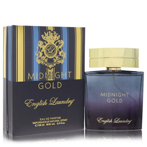 English Laundry Midnight Gold de English Laundry Eau De Parfum Spray 3.4 oz para hombres