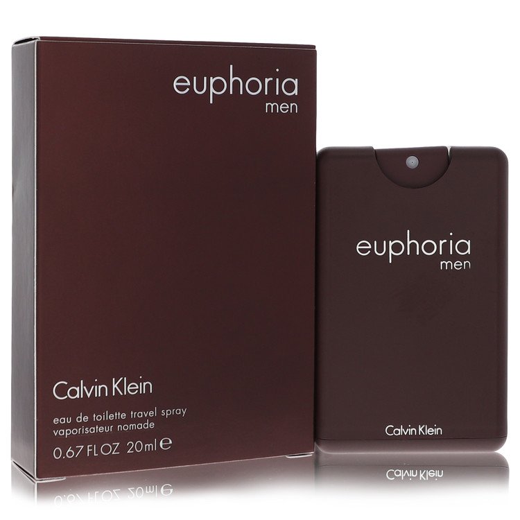 Euphoria by Calvin Klein Woda toaletowa w sprayu 0,67 uncji dla mężczyzn