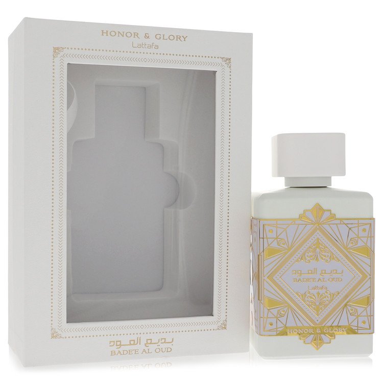 Lattafa Badee Al Oud Honor & Glory de Lattafa Eau De Parfum Spray (Unisex) 3,4 oz pentru bărbați