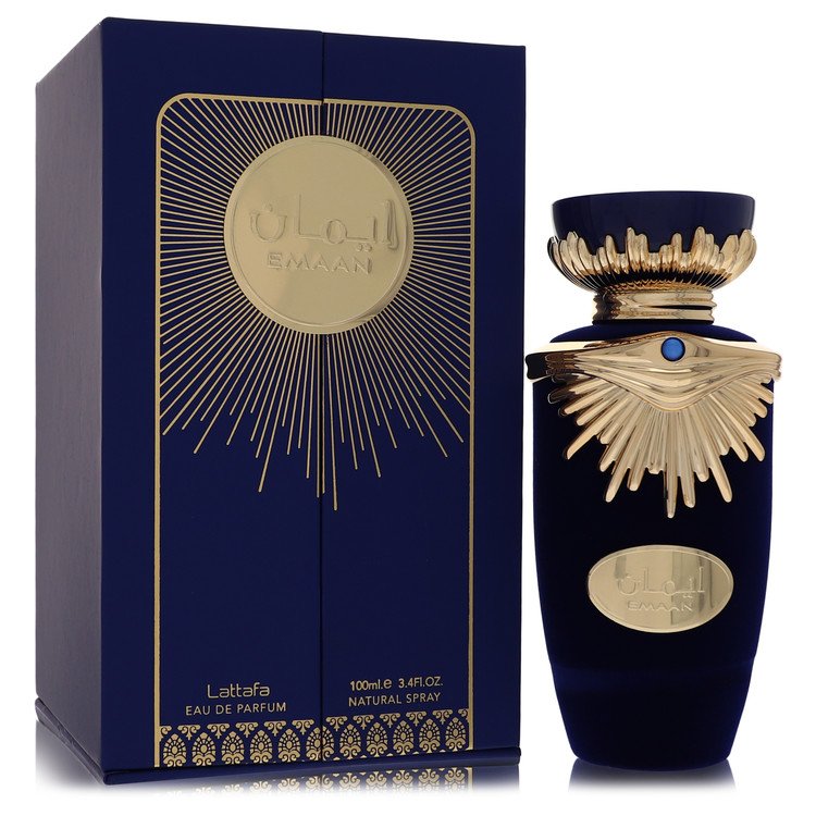 Lattafa Emaan von Lattafa Eau De Parfum Spray (Unisex) 3,4 oz für Herren