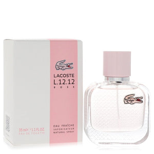 Lacoste Eau De Lacoste L.12.12 Rose Eau Fraiche de Lacoste Eau De Toilette Spray 1.1 oz para mujeres