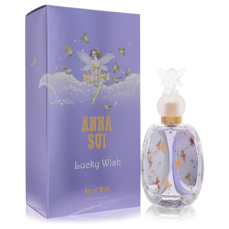 Lucky Wish Secret Wish by Anna Sui Eau De Toilette Spray 2.5 oz for Women