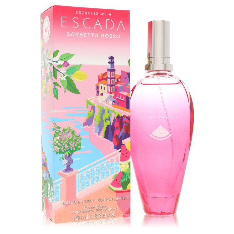 Escada Sorbetto Rosso van Escada Eau De Toilette Spray (beperkte editie) 3,3 oz voor dames