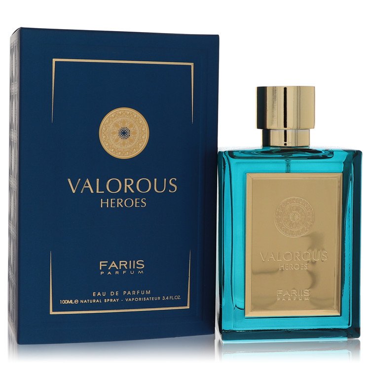 Fariis Héroes Valerosos por Fariis Parfum Eau De Parfum Spray 3.4 oz para Hombres