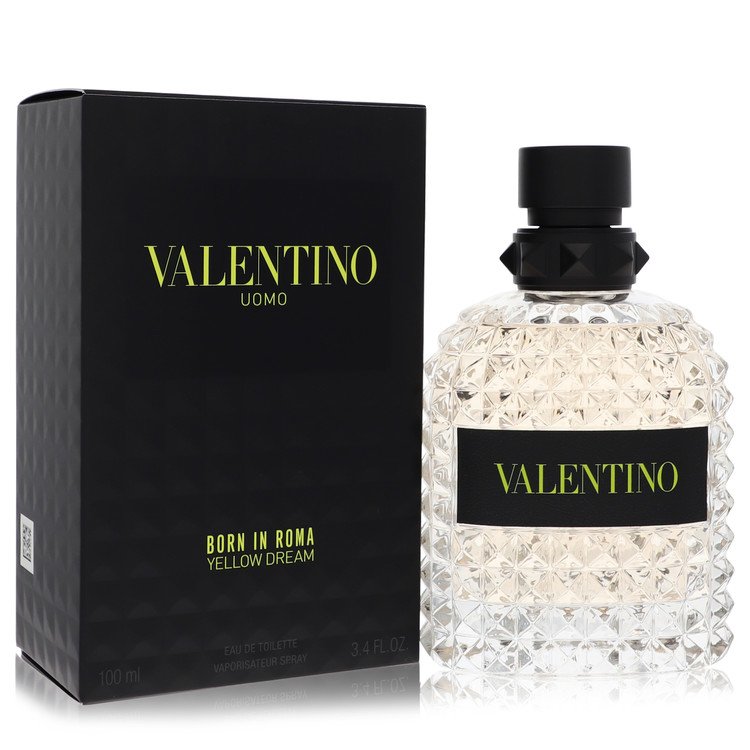 Valentino Uomo Born In Roma Yellow Dream de Valentino Apă de Toaletă Spray 3,4 oz pentru bărbați