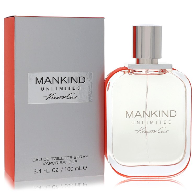 Kenneth Cole Mankind Unlimited da Kenneth Cole Eau De Toilette Spray 3,4 onças para homens