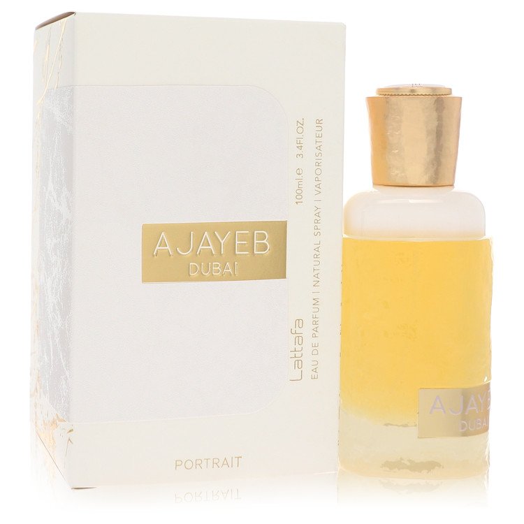 Lattafa Ajayeb Dubai Portrait by Lattafa Eau De Parfum Spray (Unisex) 3,4 oz pentru bărbați