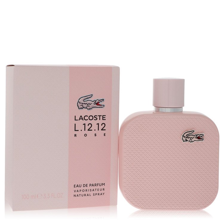 Lacoste Eau De Lacoste L.12.12 Rose de Lacoste Eau De Parfum Spray 3.3 oz para Mujeres