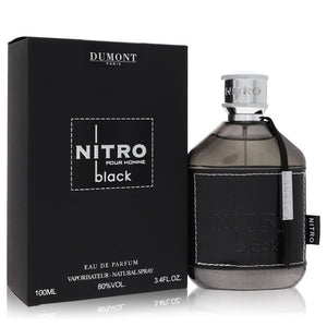 Dumont Nitro Black marki Dumont Paris Woda perfumowana w sprayu 3,4 uncji dla mężczyzn