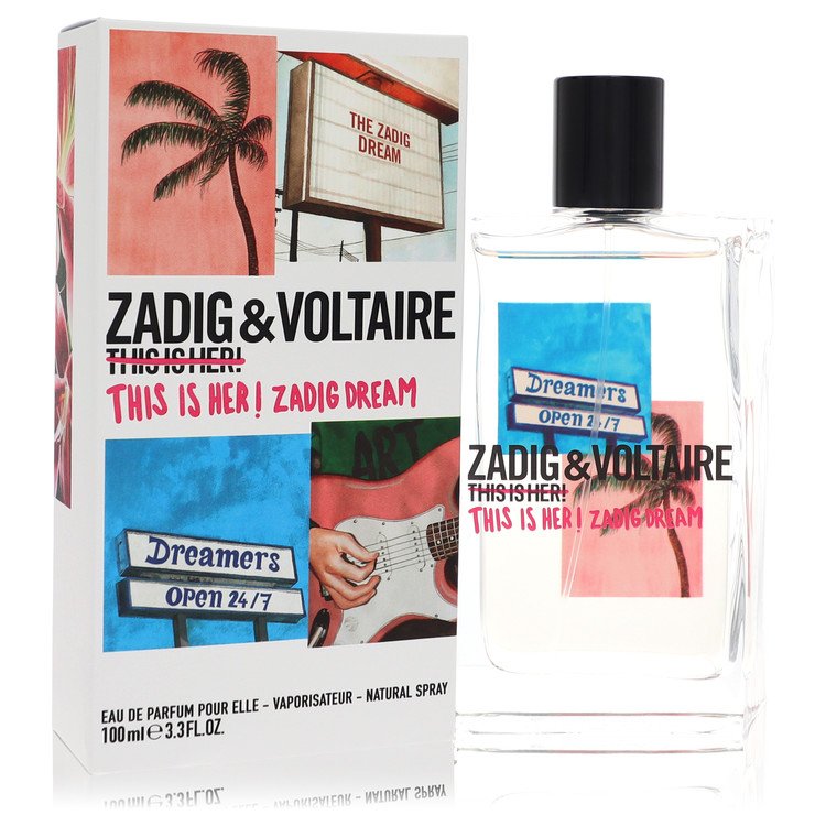 Это Она! Zadig Dream от Zadig & Voltaire Парфюмированная вода-спрей для женщин 3,4 унции