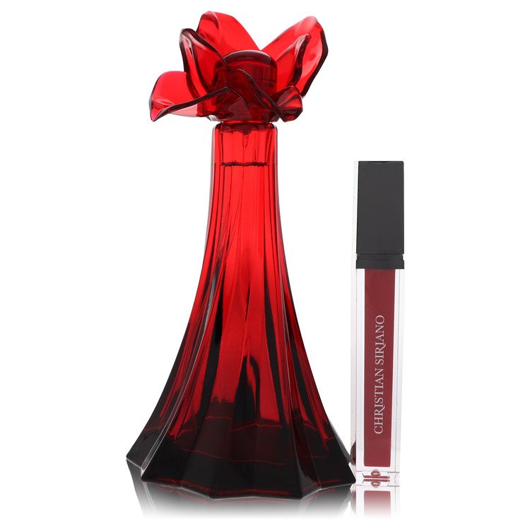 Ensemble Parfum et Gloss à Lèvres Christian Siriano Ooh La Rouge