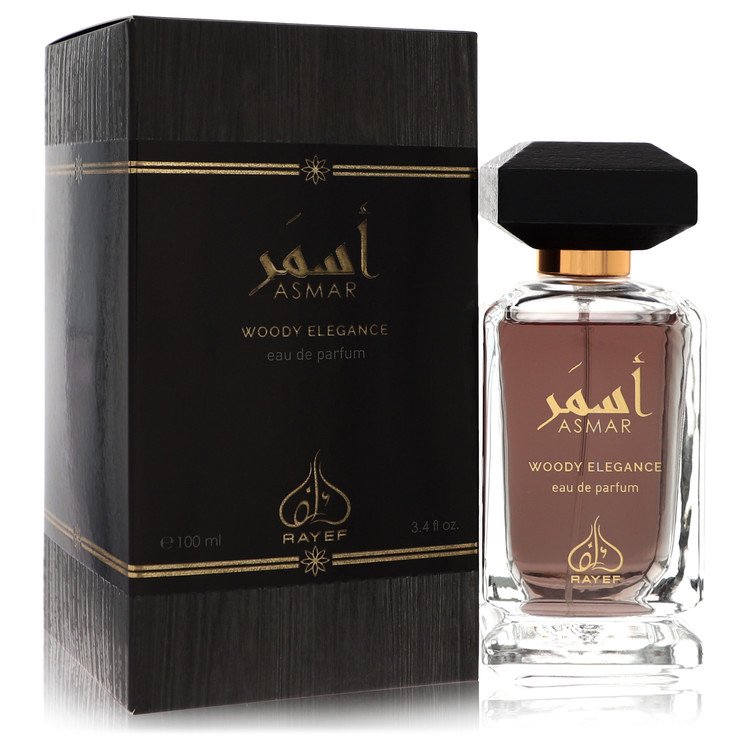 Rayef Asmar Woody Elegance von Rayef Eau De Parfum Spray (Unisex) 3,4 oz für Herren