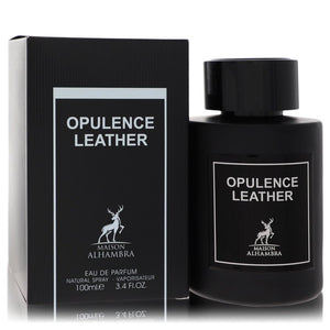 Maison Alhambra Opulence Leather por Maison Alhambra Eau De Parfum Spray 3,4 onças para homens