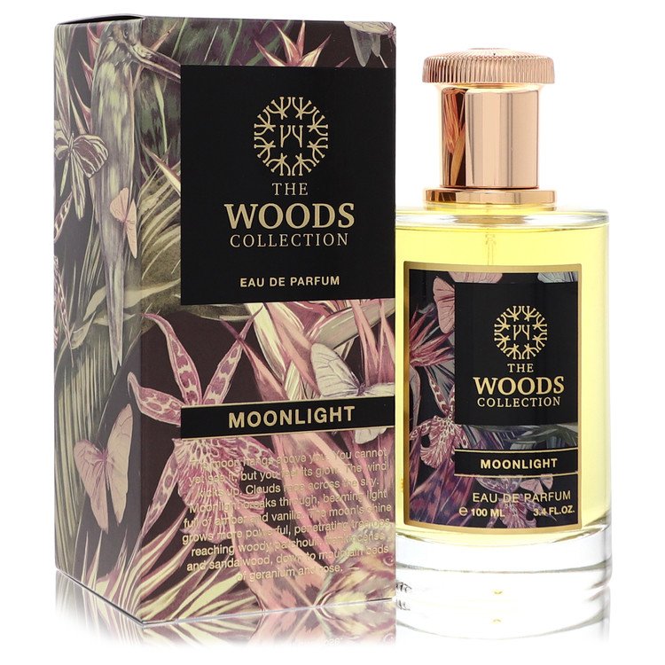 The Woods Collection Moonlight da The Woods Collection Eau De Parfum Spray (unissex) 3,4 onças para homens