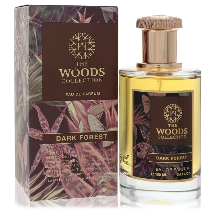 The Woods Collection Dark Forest da The Woods Collection Eau De Parfum Spray (unissex) 3,4 onças para homens