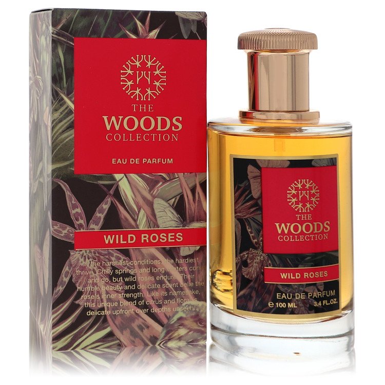The Woods Collection Wild Roses від The ​​Woods Collection Eau De Parfum Spray (унісекс) 3,4 унції для жінок