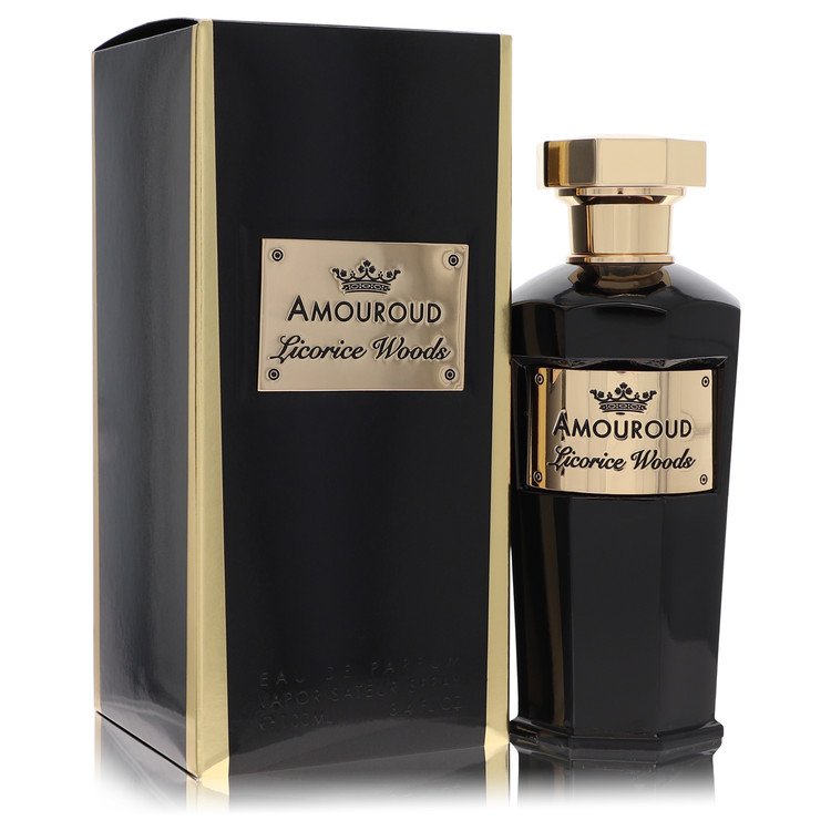 Amouroud Licorice Woods da Amouroud Eau De Parfum Spray (unissex) 3,4 onças para homens