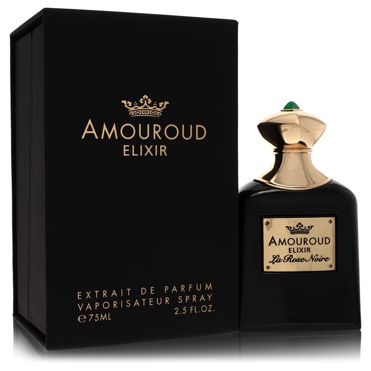 Amouroud Elixir La Rose Noire de Amouroud Extrait De Parfum Spray 2.5 oz para Mujeres