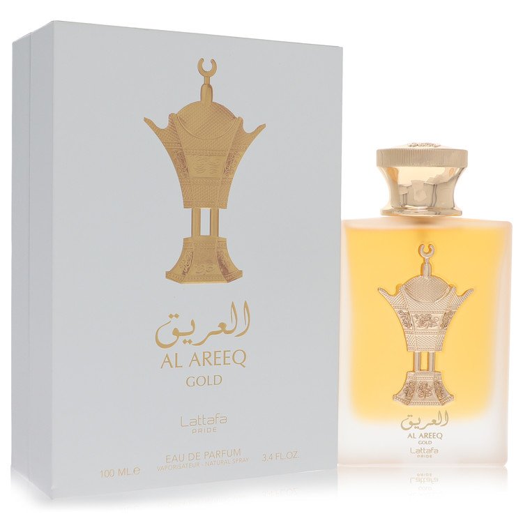 Lattafa Al Areeq Gold de Lattafa Eau De Parfum Spray (Unisex) 3.4 oz para hombres