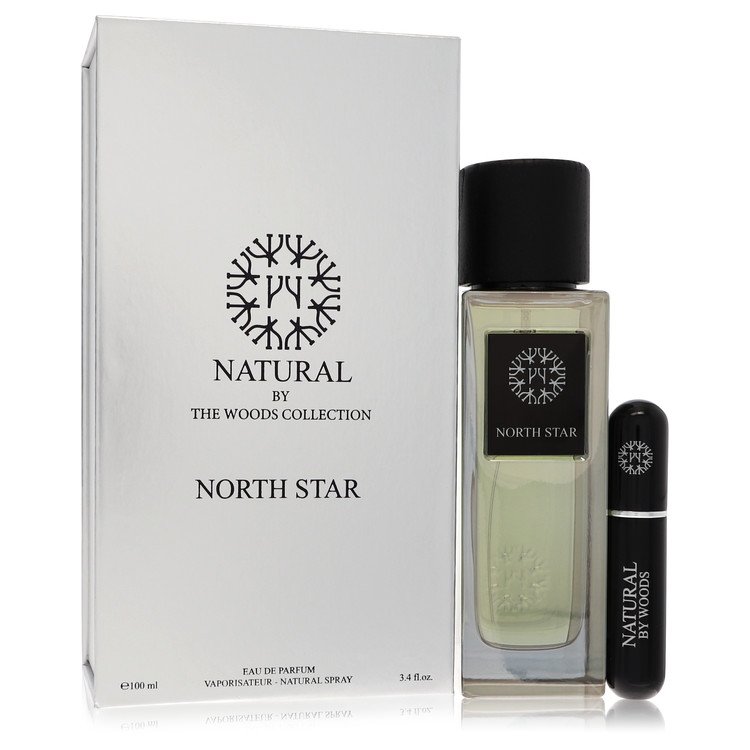 The Woods Collection Natural North Star by The Woods Collection Eau De Parfum Spray with Mini Refillable Spray (Unisex) 3,4 oz для жінок
