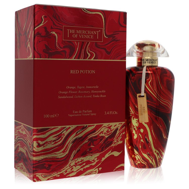 Merchant of Venice Red Potion da The Merchant Of Venice Eau De Parfum Spray (unissex) 3,4 onças para mulheres