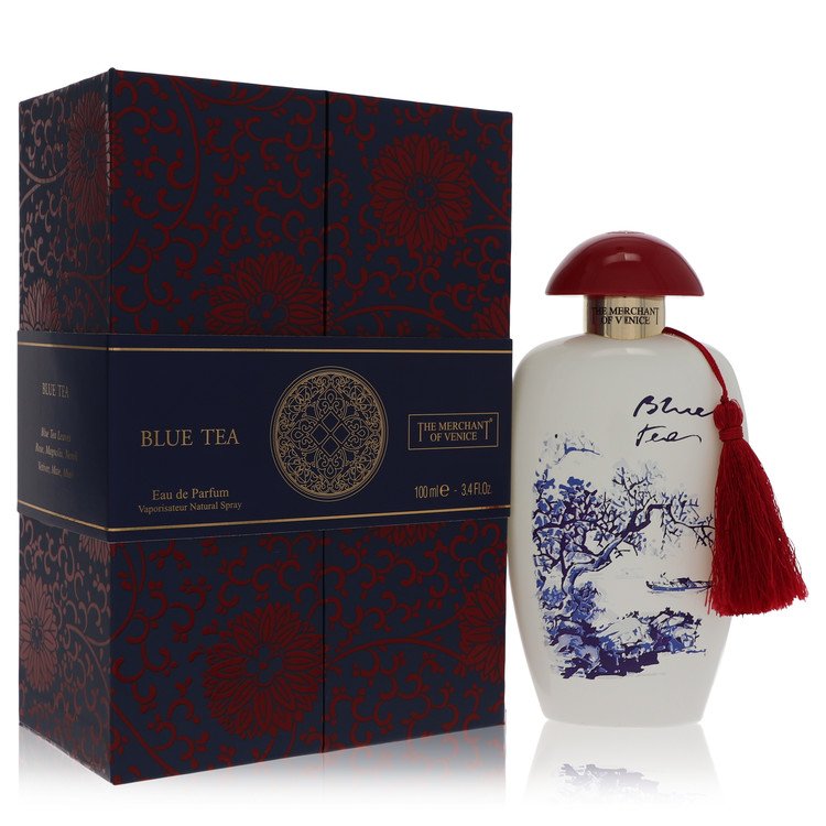 Merchant of Venice Blue Tea by The Merchant Of Venice Eau De Parfum Spray (Unisex) 3.4 oz for Women