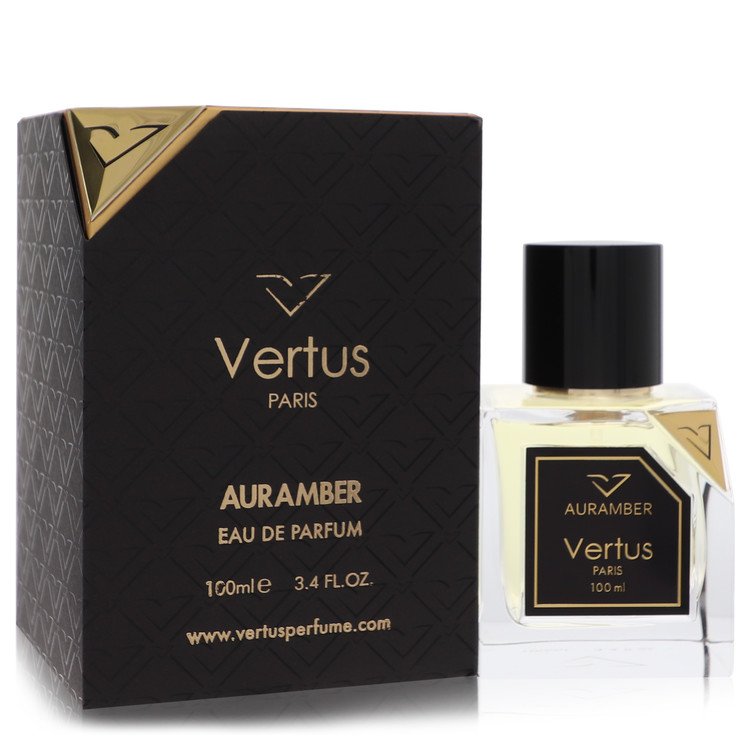 Vertus Auramber da Vertus Eau De Parfum Spray (unissex) 3,4 onças para homens