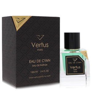 Vertus Eau De Cyan da Vertus Eau De Parfum Spray (unissex) 3,4 onças para homens