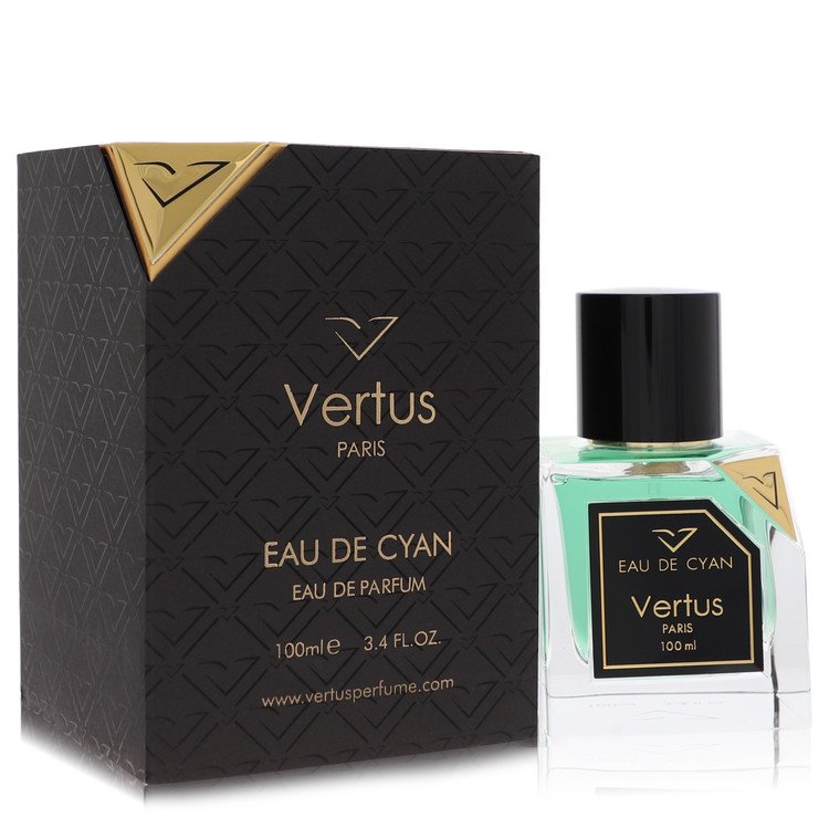 Vertus Eau De Cyan de Vertus Eau De Parfum Spray (Unisex) 3.4 oz para hombres