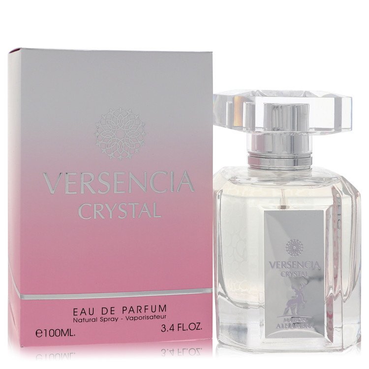 Maison Alhambra Versencia Crystal da Maison Alhambra Eau De Parfum Spray 3,4 onças para mulheres