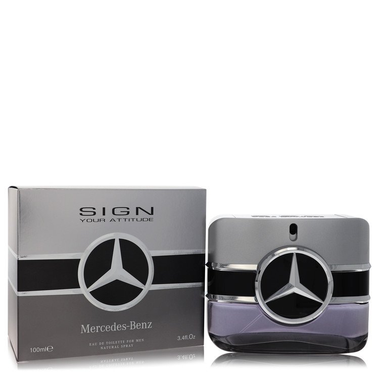 Mercedes Benz Sign Your Attitude da Mercedes Benz Eau De Toilette Spray 3,4 onças para homens