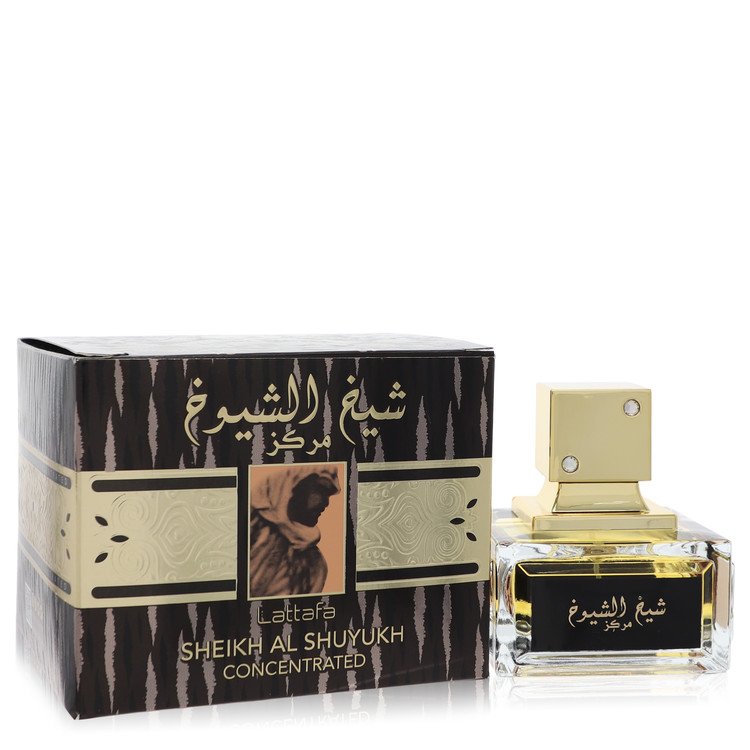 Lattafa Sheikh Al Shuyukh by Lattafa Apă de parfum concentrată spray (unisex) 3,4 oz pentru bărbați