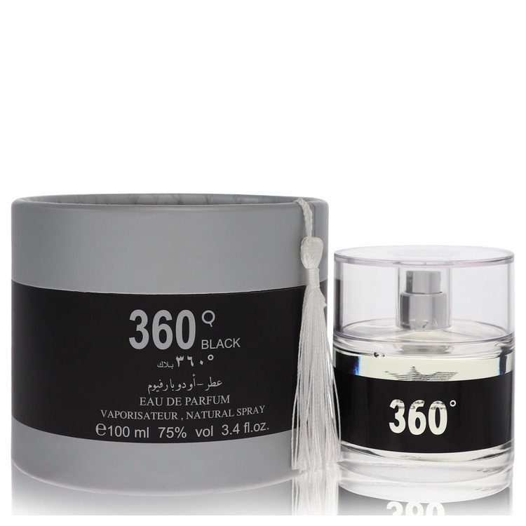 ערבי אוד 360 שחור מאת ערבי אוד ספריי או דה פרפום 3.4 אונקיות לגברים